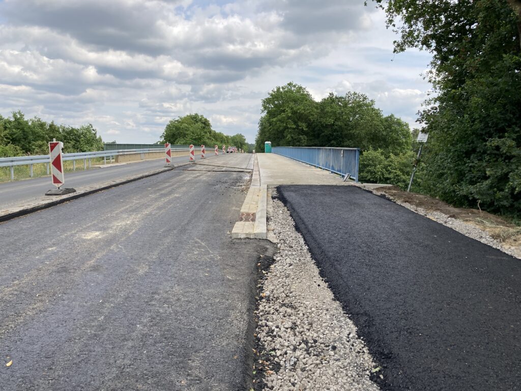 Brückensanierung und Querschnittsumgestaltung