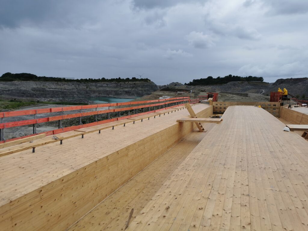 Holzschalung Plattenbalken